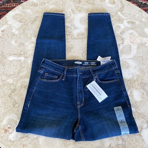 NWT Old Navy Rockstar Super Skinny High Rise Jeans - Picture 4 of 13
